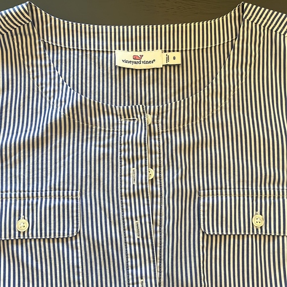 VINEYARD VINES striped blue button down - Picture 2 of 6